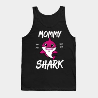 Baby Shark Mommy Shark Doo Doo Tank Top